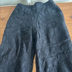 Elegant Black Wide Leg Pants